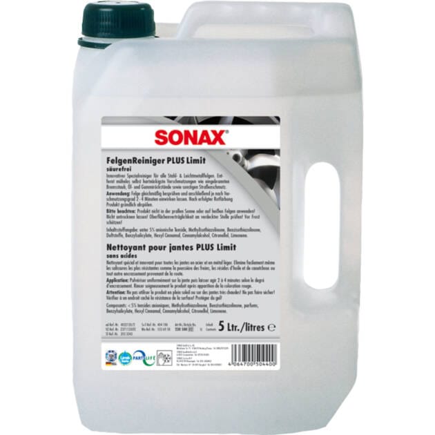 SONAX EXTREME RIM CLEANER PLUS 5000 ML