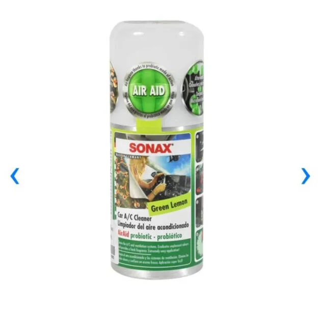 SONAX EXTREME CAR A/C CLEANER GREEN LEMON 100 ML