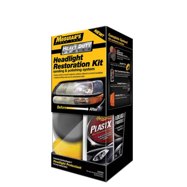 HEAVY DUTY HEADLIGHT RESTORATION KIT