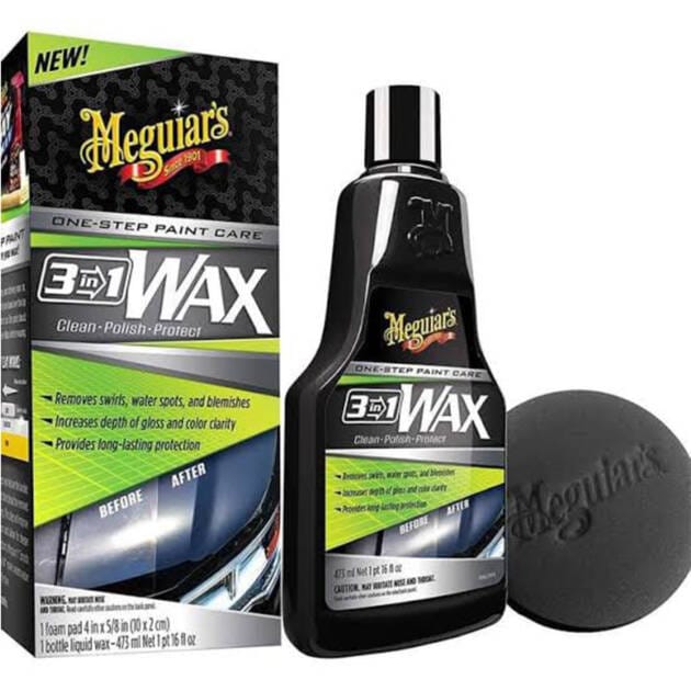 MEGUIAR'S 3 IN 1 WAX - 473 ML