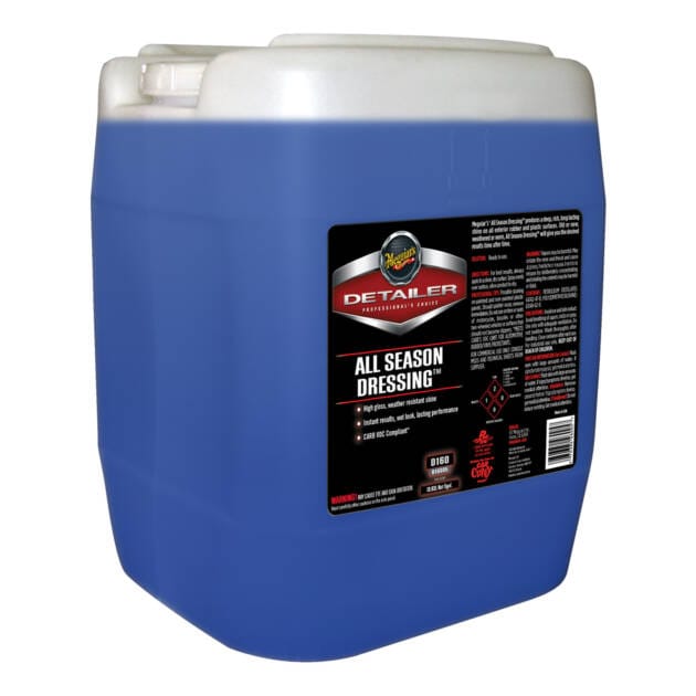 MEGUIAR'S ALL SEASON DRESSING - 18.93 LITER
