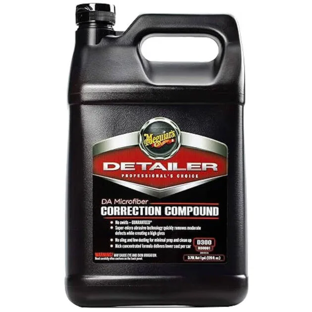 MEGUIAR'S DA MICROFIBER CORRECTION COMPOUND 3.78 L