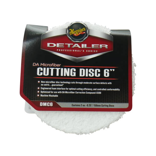 MEGUIAR'S DA MICROFIBER CUTTING PAD 6"