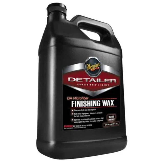MEGUIAR'S DA MICROFIBER FINISHING WAX - 3.78 LITER