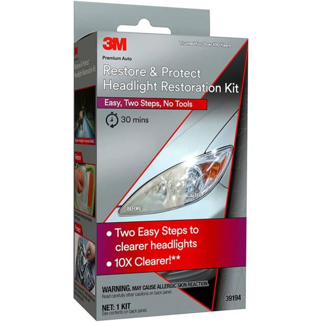 MEGUIAR'S HEAD LIGHT RESTORATION KIT