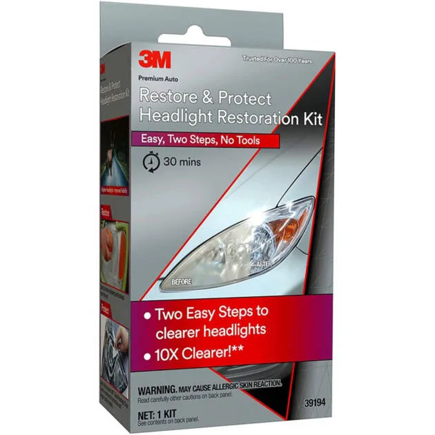 MEGUIAR'S HEAD LIGHT RESTORATION KIT