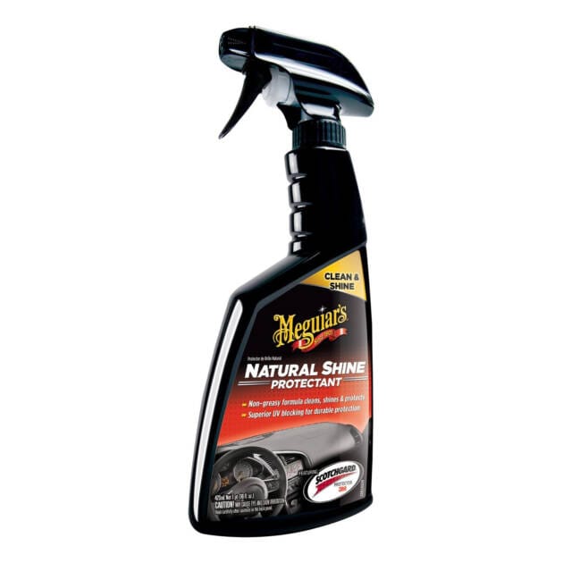 MEGUIAR'S NATURAL SHINE VINYL & RUBBER PROTECTANT - 473 ML