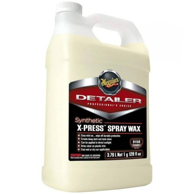 MEGUIAR'S SYNTHETIC X-PRESS SPRAY WAX - 3.78 LITER