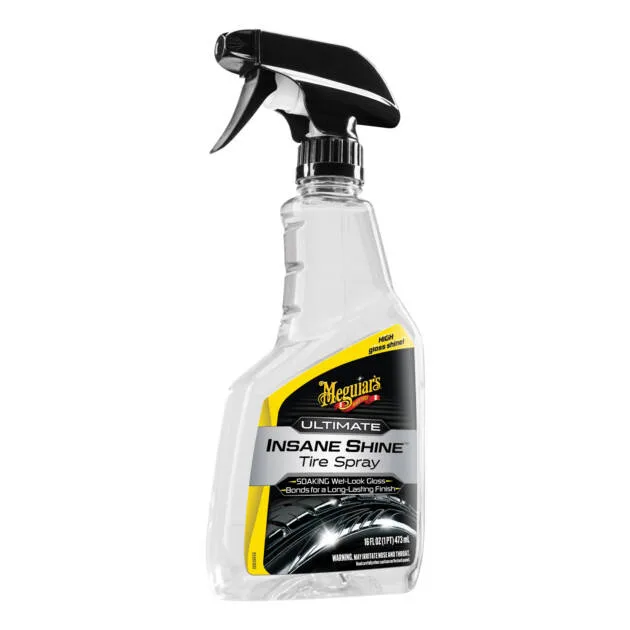 MEGUIAR'S ULTIMATE INSANE SHINE TIRE SPRAY - 473 ML