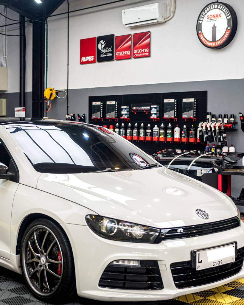 Hasil Exterior Detailing Volkswagen di Berlinautocare dengan tampilan cat lebih bersih dan mengilap